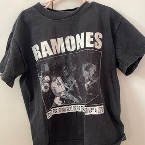 Delta Pro Weight Vintage Ramon's T-Shirt Benefit for Johnny Blitz Kids Medium